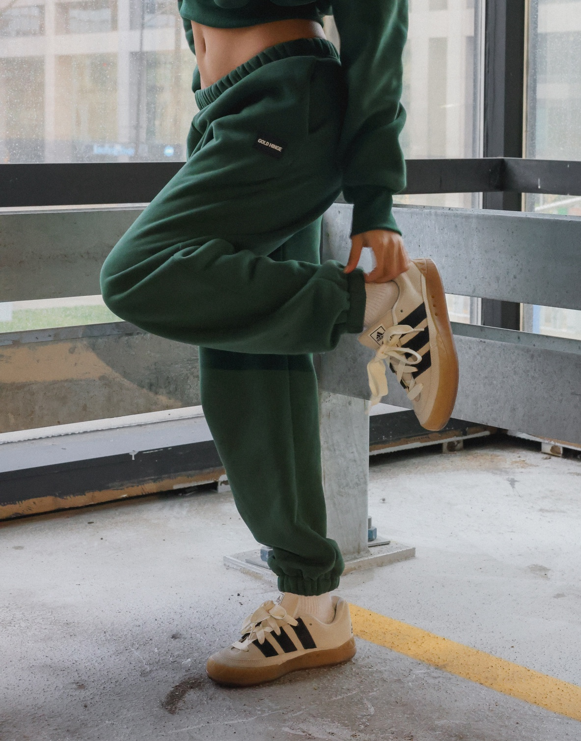 Gold Hinge Sweatpants