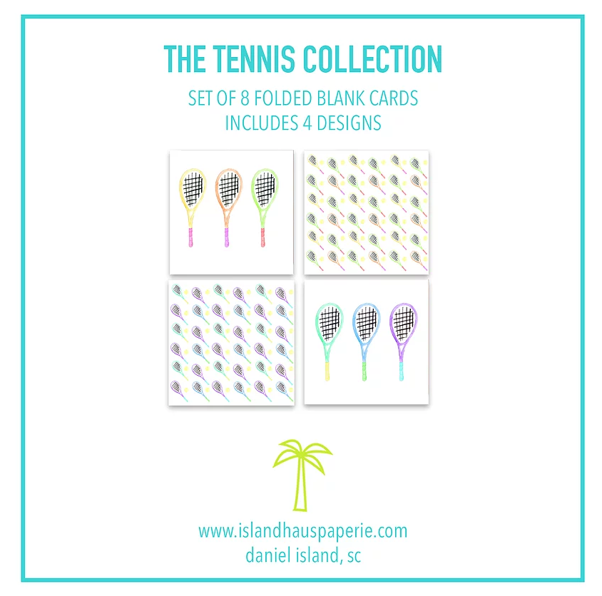 Tennis Collection Card 8 Pack