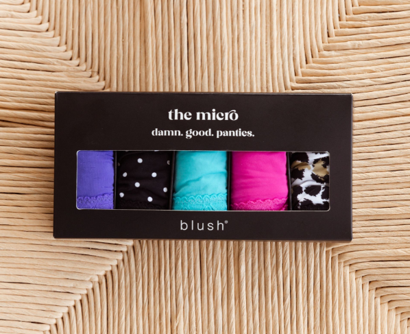 BLUSH Lace Trim 5 Pack