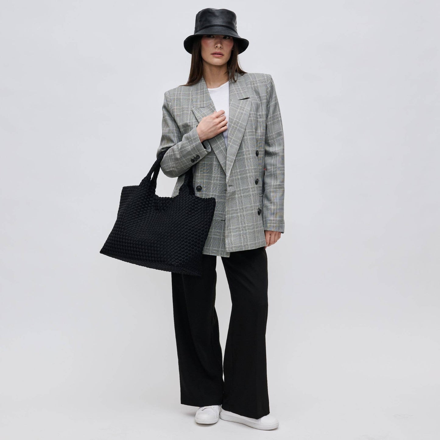 Sky's The Limit Large Woven Neoprene Tote