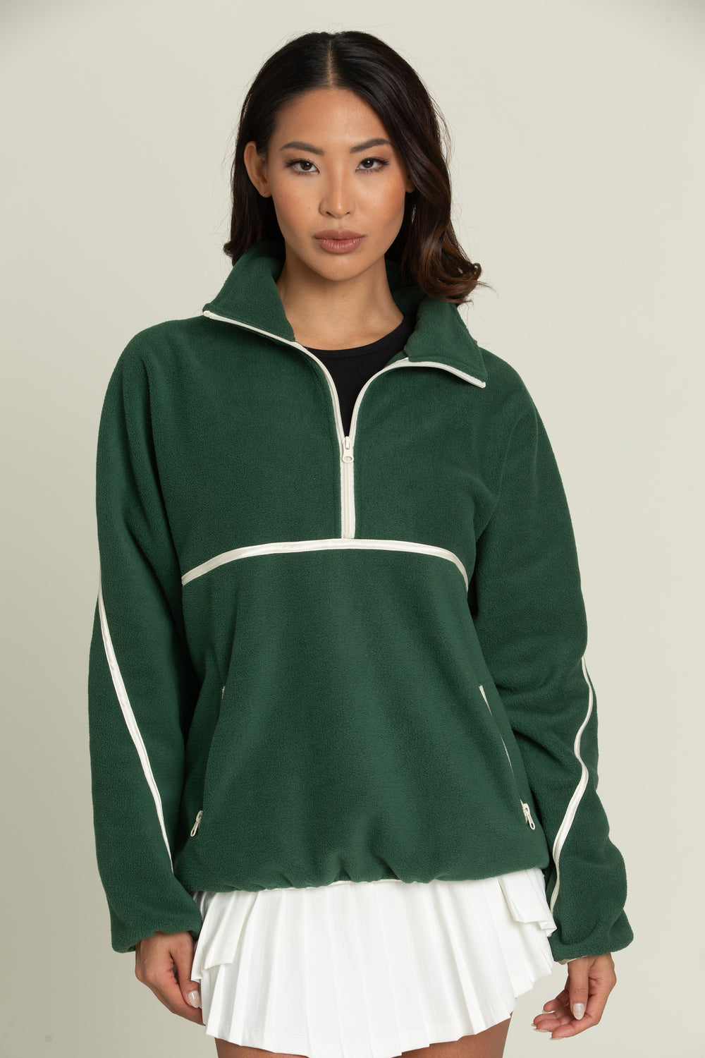 Minimalistic Half-Zip Pullover