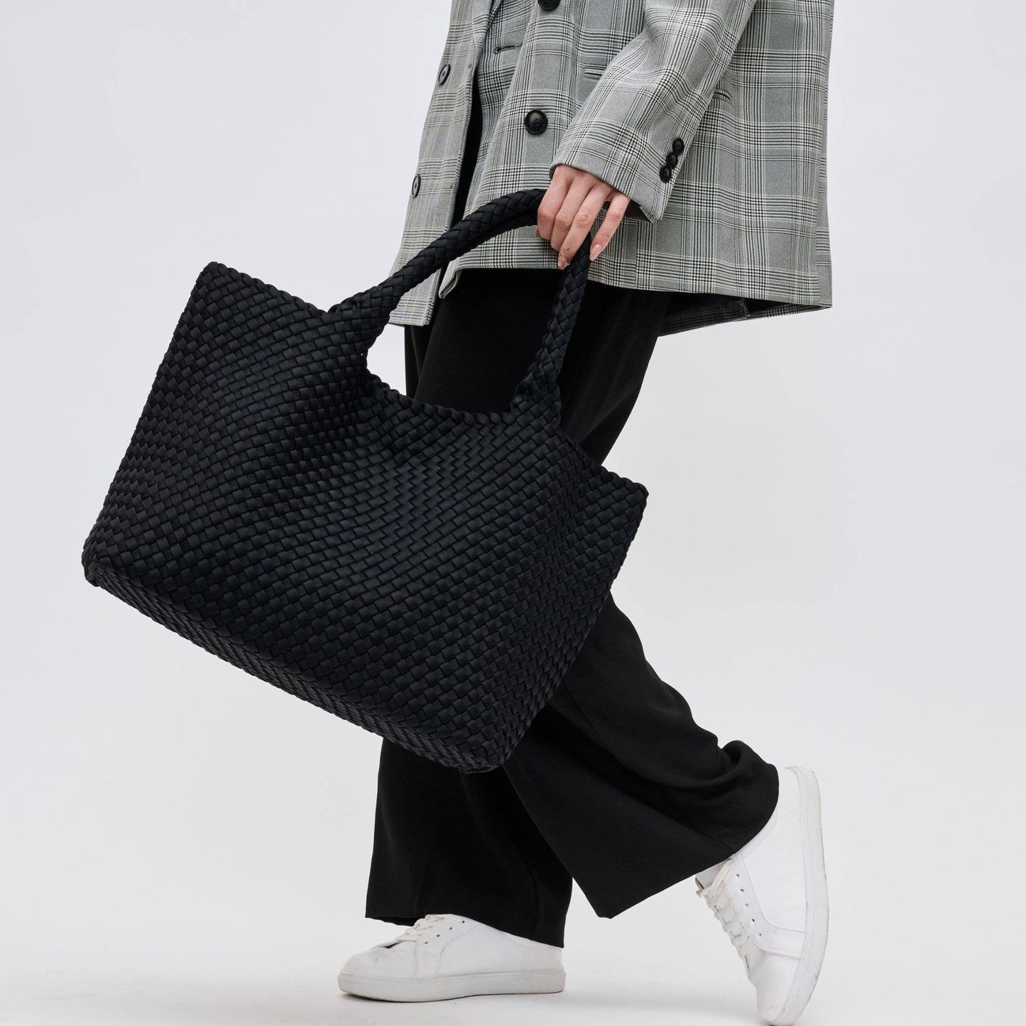 Sky's The Limit Large Woven Neoprene Tote