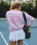 COURTLIFE Happiest on the Court Tennis Sweatshirts
