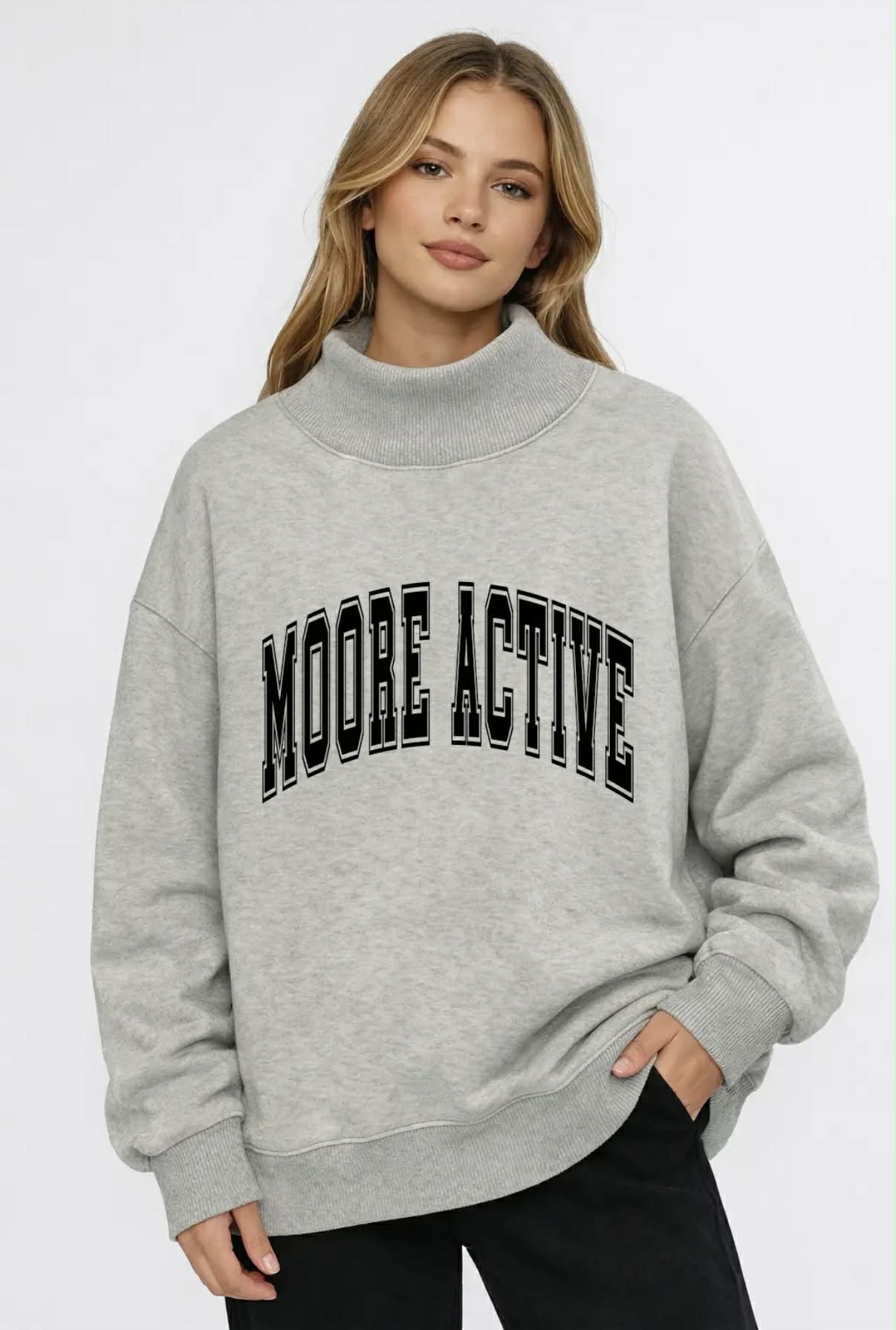 Moore Active Branded Sweaters