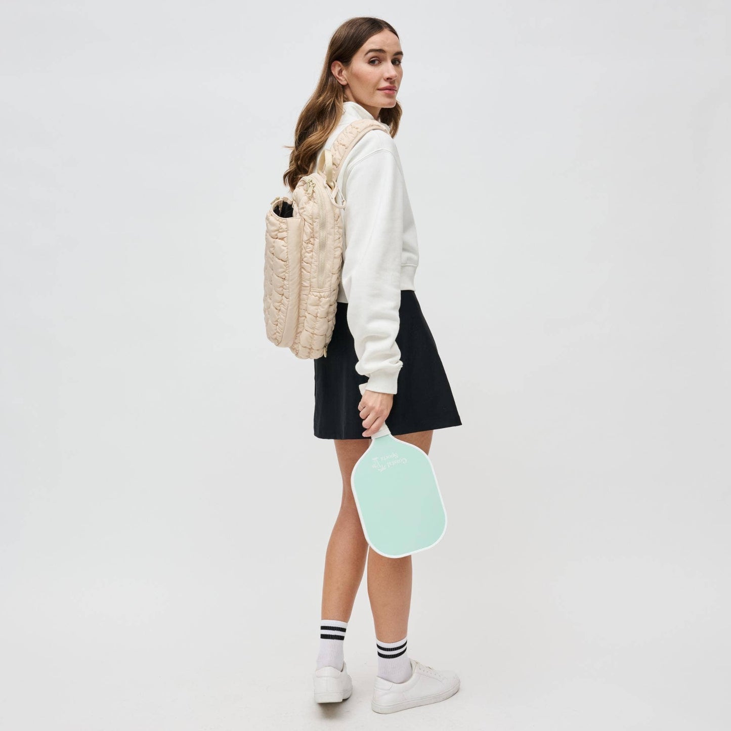 Match Point - Quilted Puffer Pickleball-Paddle Tennis Sling