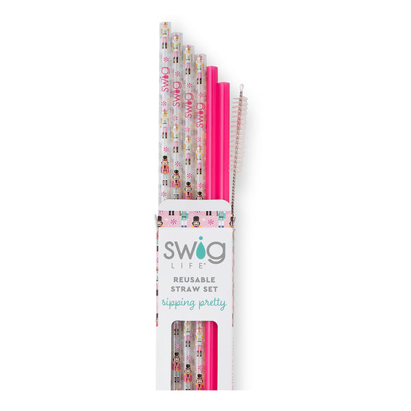 SWIG Reusable Straw Set